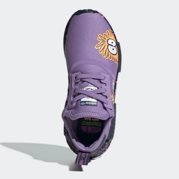 Cute Adidas Kids Originals X KEVIN LYONS NMD_R1 Shoes size 8.5k NWT