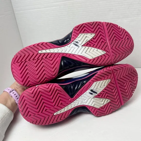 Diadora B.ICON 2 W AG Tennis Shoes in Pink Yarrow White Blueprint Womens Size 11