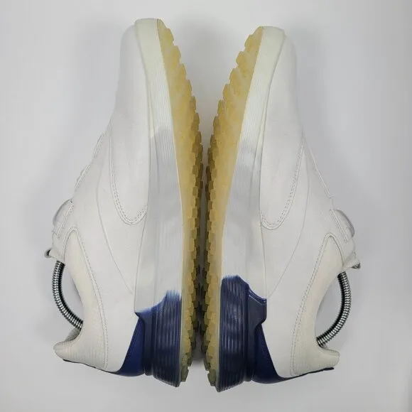 Ecco S - There Performance Men's White &amp; Blue Golf Sneakers US Size 10-10.5