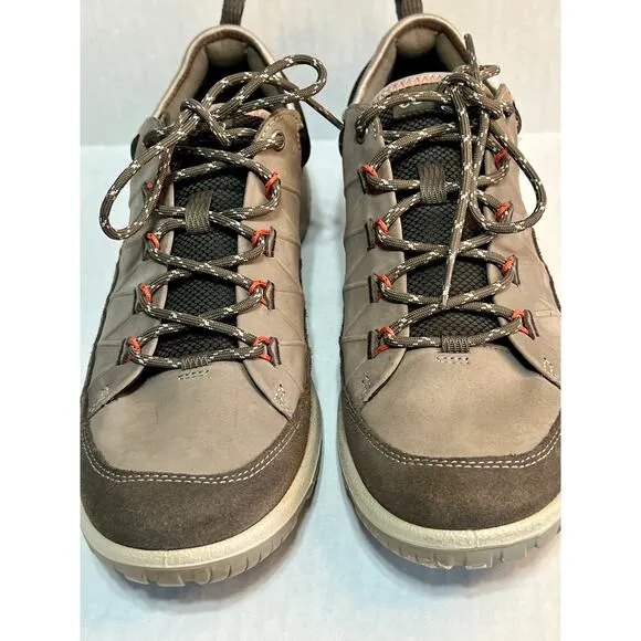 ECCO Women's Aspina Low Hiking Outdoors Shoes Dark Clay Warm Grey Size 41/8.5US