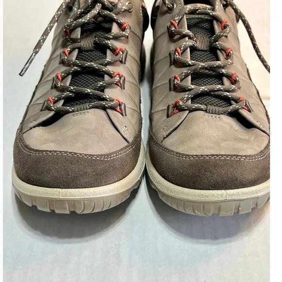 ECCO Women's Aspina Low Hiking Outdoors Shoes Dark Clay Warm Grey Size 41/8.5US