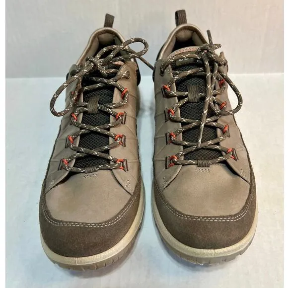 ECCO Women's Aspina Low Hiking Outdoors Shoes Dark Clay Warm Grey Size 41/8.5US
