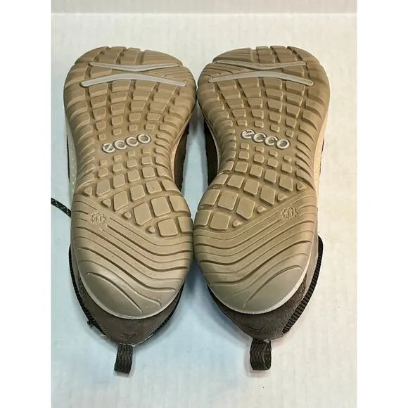 ECCO Women's Aspina Low Hiking Outdoors Shoes Dark Clay Warm Grey Size 41/8.5US