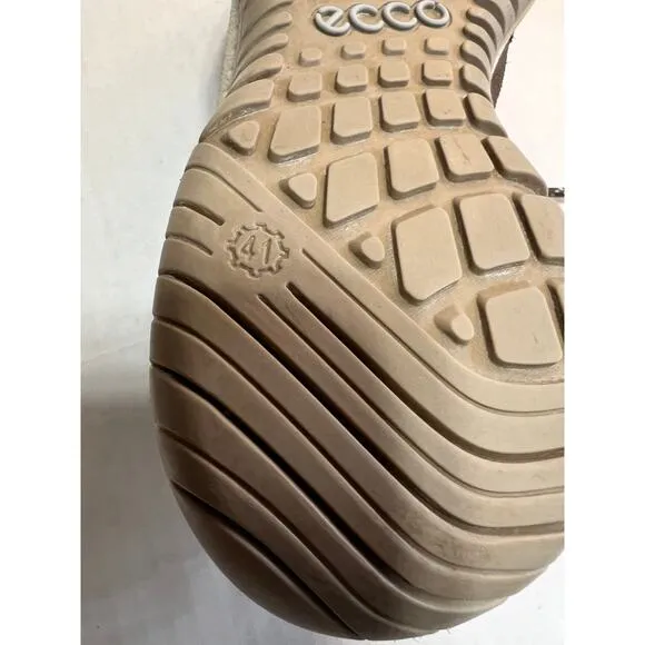 ECCO Women's Aspina Low Hiking Outdoors Shoes Dark Clay Warm Grey Size 41/8.5US