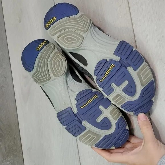 Ecco Womens Vintage Performance Train Biom Athletic Sneakers shoes sz 39/8-8.5