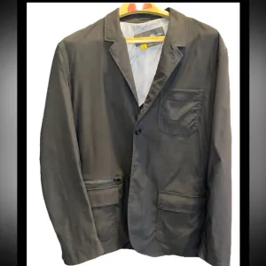Eddie Bauer Men's GRAY Travex JACKET Performance Travel Sport Coat Blazer MEN 42