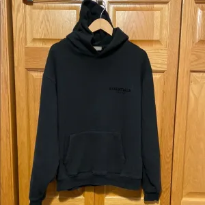 Fear Of God FOG black hoodie mens size small