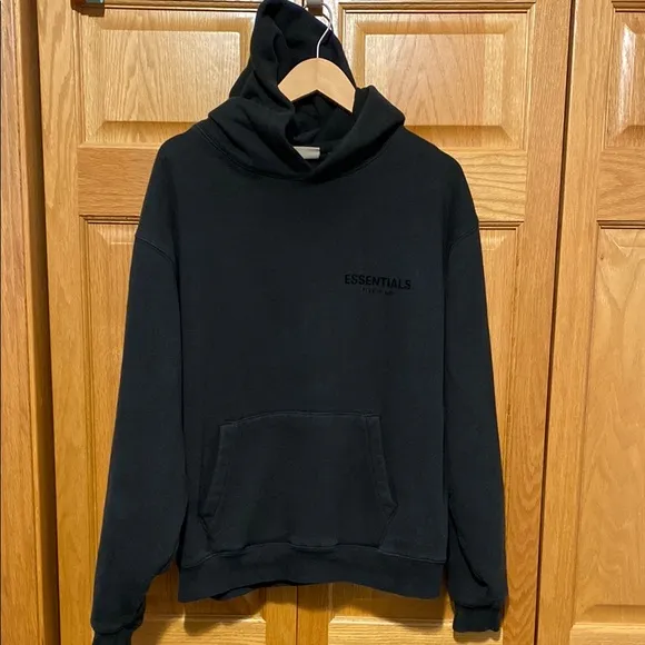 Fear Of God FOG black hoodie mens size small