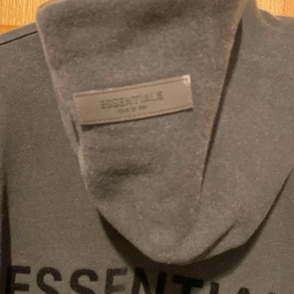 Fear Of God FOG black hoodie mens size small