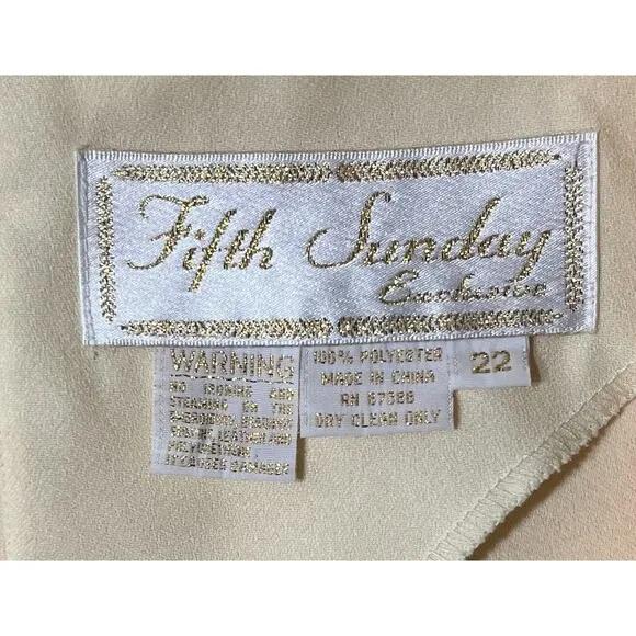 fifth Sunday 3pc Jacket, blouse, skirt Embellish mother’s Day Spring Church U