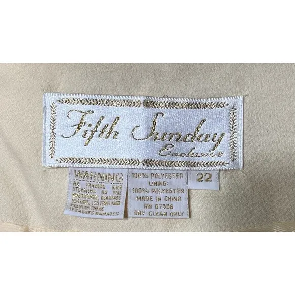 fifth Sunday 3pc Jacket, blouse, skirt Embellish mother’s Day Spring Church U