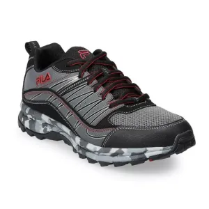 Fila Evergrand TR 12 Men's Trail Running Shoes Camo Black Red Sz 11 US EUC