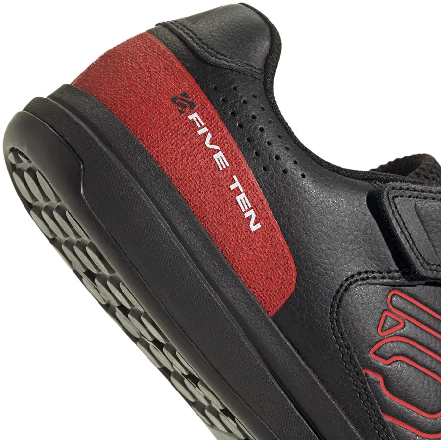 Five Ten Hellcat Mountain Clipless Shoes - Men's, Core Black/Red/FTWR White, 12