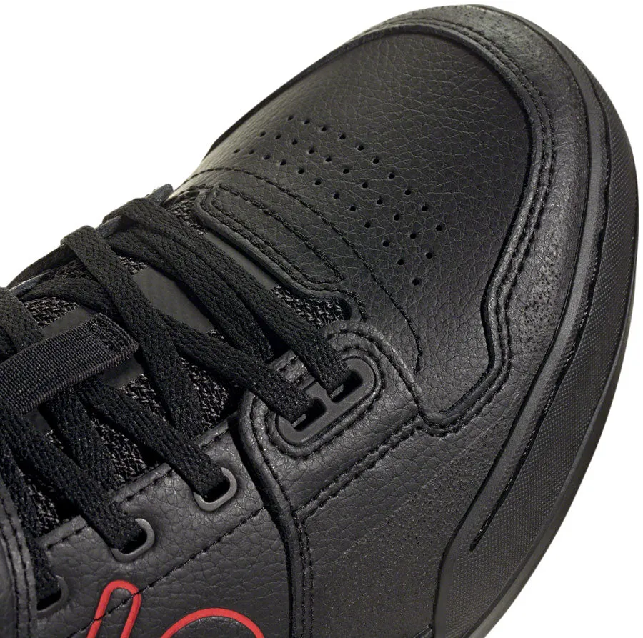 Five Ten Hellcat Mountain Clipless Shoes - Men's, Core Black/Red/FTWR White, 12