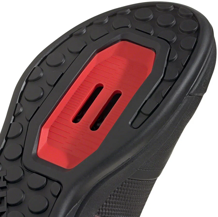 Five Ten Hellcat Pro Mountain Clipless Shoes - Mens Core BLK/Core BLK/Red 4.5