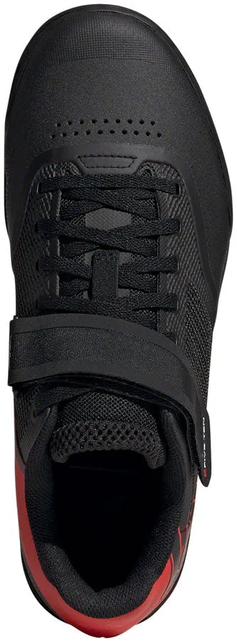 Five Ten Hellcat Pro Mountain Clipless Shoes - Mens Core BLK/Core BLK/Red 6