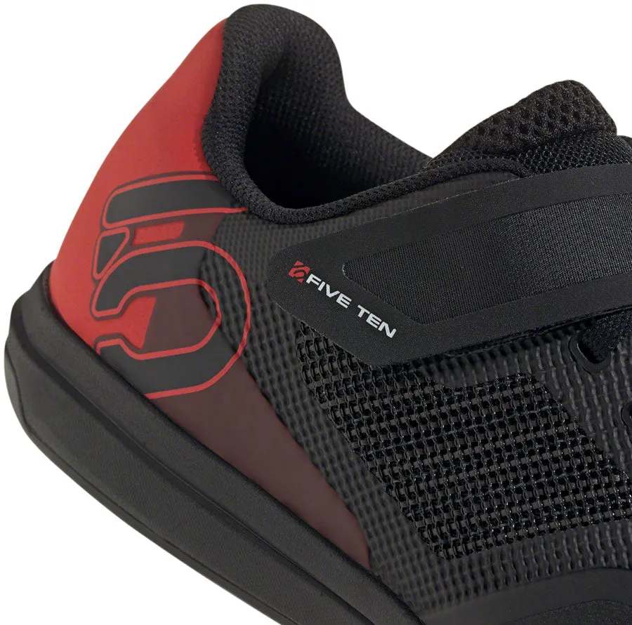Five Ten Hellcat Pro Mountain Clipless Shoes - Mens Core BLK/Core BLK/Red 6