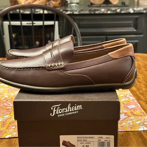 FLORSHEIM men’s Sportster Moc Toe Penny Driver Shoes