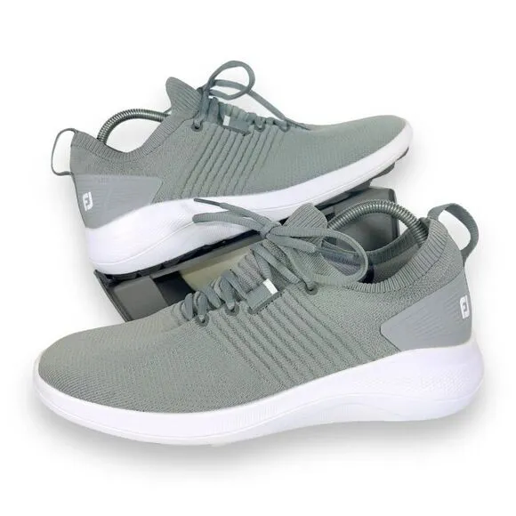 FootJoy FJ Flex XP Golf Spikeless Shoes 56273 Grey Men's 8.5M