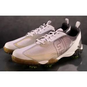 FootJoy Freestyle 2.0 Men's Gold Shoes Size 10.5 White 57345C
