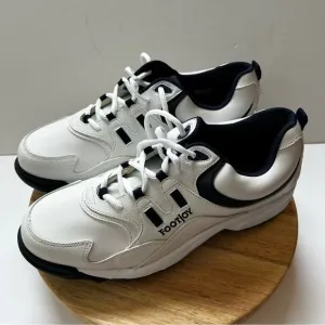 Footjoy Mens GreenJoys Golf Sneakers in Black and White