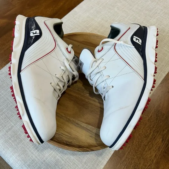 FootJoy PRO SL Men's White Golf Shoes size 9