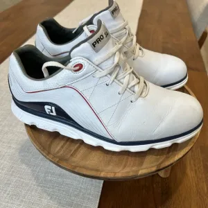 FootJoy PRO SL Men's White Golf Shoes size 9