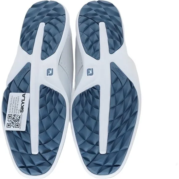 FootJoy Women's White Spikeless Golf Shoe 9.5 Wide