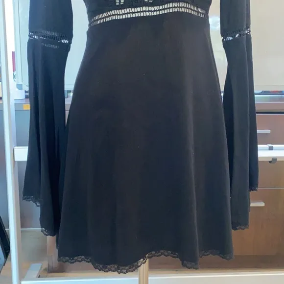 For Love &amp; Lemons Willow Bell Sleeve Dress