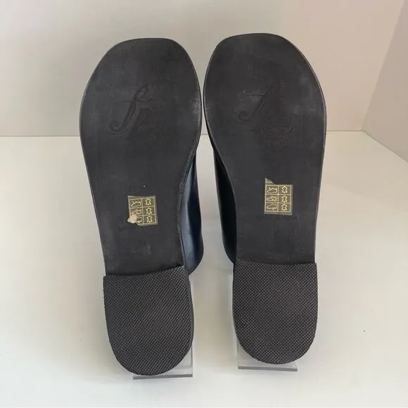Free People Black Flat Sandal Mila Minimal