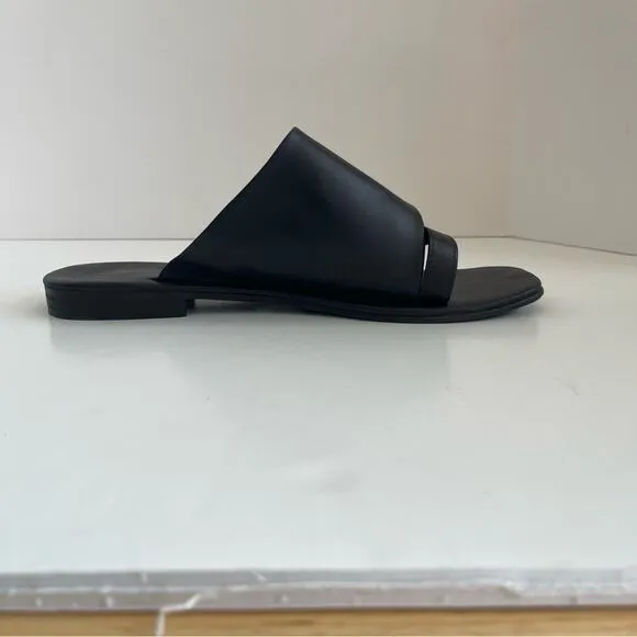 Free People Black Flat Sandal Mila Minimal