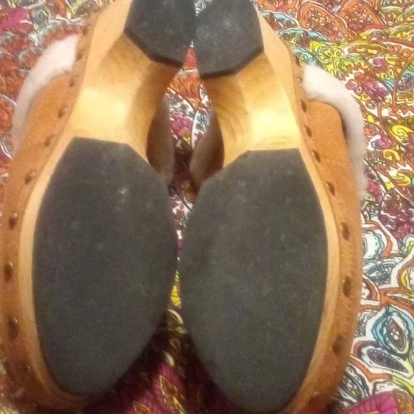 Free People Suede Clogs