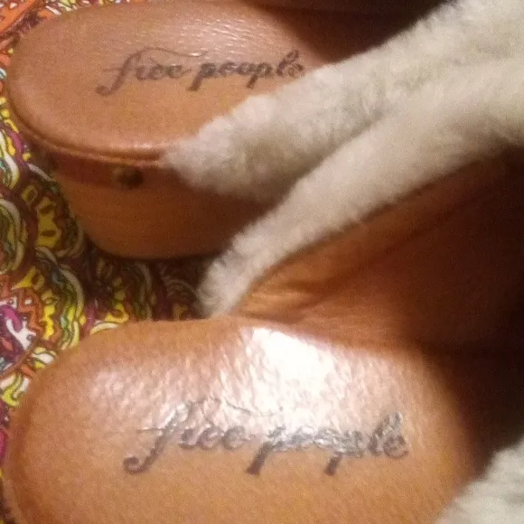 Free People Suede Clogs