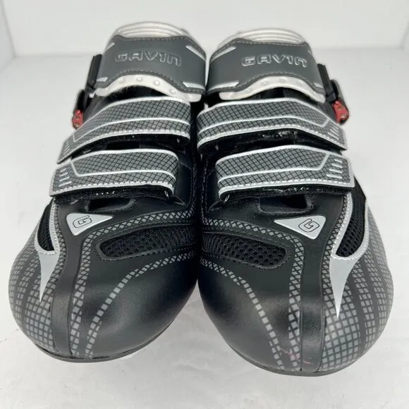Gavin Mens Elite Road 2 and 3 Bolt Cleat Compatible Size 13 Cycling Cleat Shoes