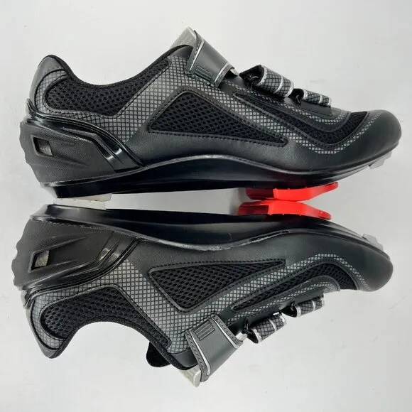 Gavin Mens Elite Road 2 and 3 Bolt Cleat Compatible Size 13 Cycling Cleat Shoes