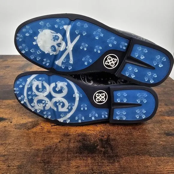 G/Fore G Fore Womens Gallivanter Bandana Golf Shoes Blue 5.5 New In Box‎