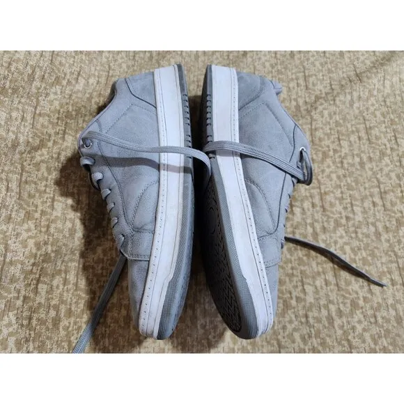 G.H. Bass &amp; Co. Men's Bareboat Mesh Sneakers Low-Top Shoes Grey 12