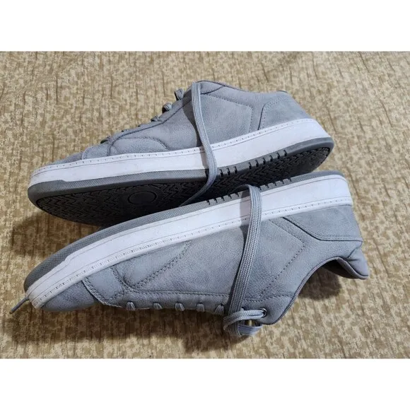 G.H. Bass &amp; Co. Men's Bareboat Mesh Sneakers Low-Top Shoes Grey 12