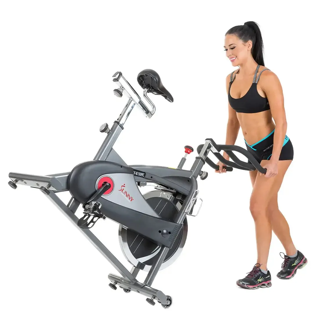 GP Pro Sun Clipless Pedal Exercise Bike Premium Chain Drive Indoor Cycling - Lifetime warranty*