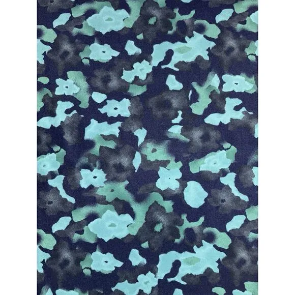 Greyson Performance Golf Polo Shirt Size XL Navy Green Camo Floral SS Preppy