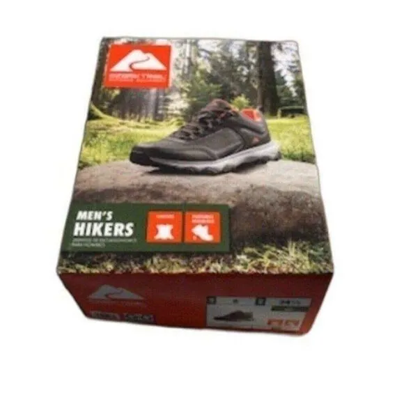 Hiking Shoes Size: 6 . Water Repellant . Leather and Mesh . Ozark Trail . New