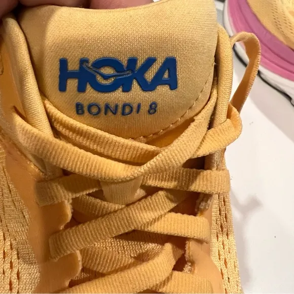 Hoka bondi 8 max cushioned road running shoes