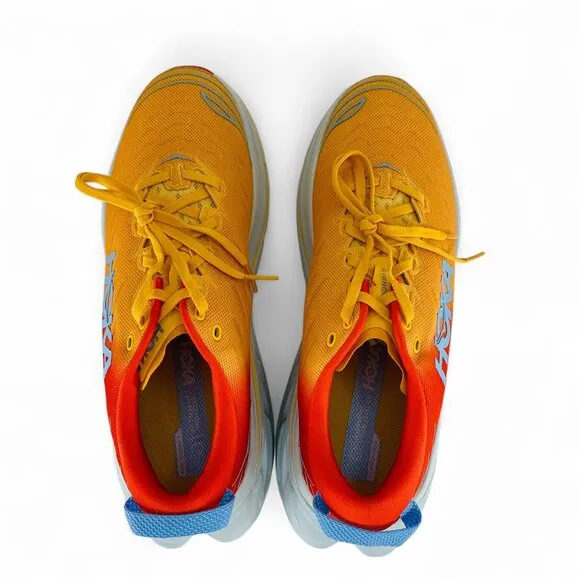 Hoka Bondi X Fiesta Amber Yellow Men's Running Shoes Sneakers 1113512-FAYW