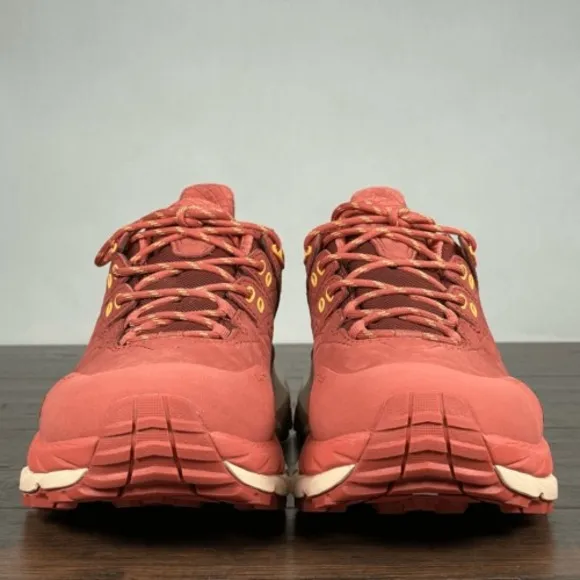 HOKA Kaha 2 Low GTX Womens 9.5B Hot Sauce Shifting Sand Trail Running Shoes NIB