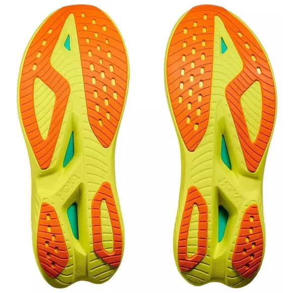 Hoka Mach X  2 Mens Running Shoes Frost / Citrus Size‎ 12