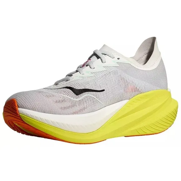 Hoka Mach X  2 Mens Running Shoes Frost / Citrus Size‎ 12