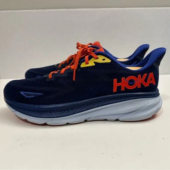 Hoka One Clifton 9 Road Running Shoes Men's Sz 10.5 D