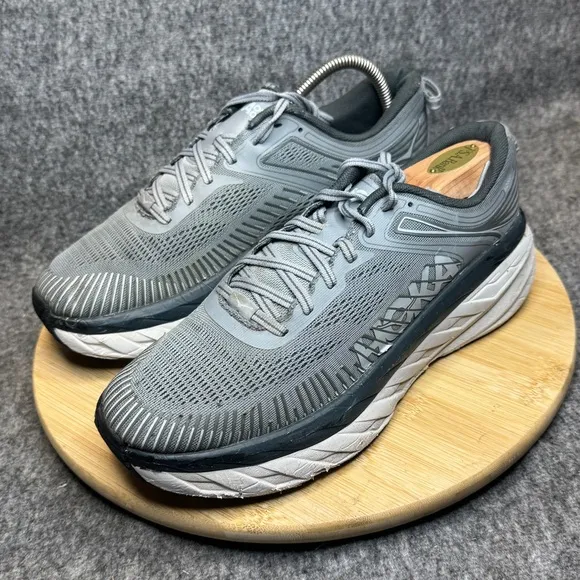 Hoka One One Bondi 7 Road Running Shoes Mens Size 9.5 Castle Rock
