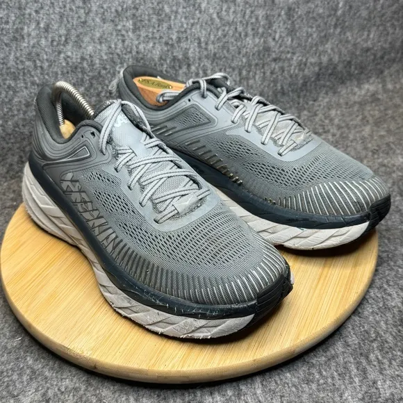 Hoka One One Bondi 7 Road Running Shoes Mens Size 9.5 Castle Rock