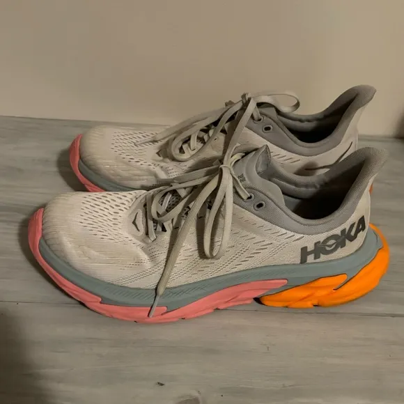 Hoka One One Clifton Edge Nimbus Cloud Lunar Rock 9.5 Men’s Missing Insole